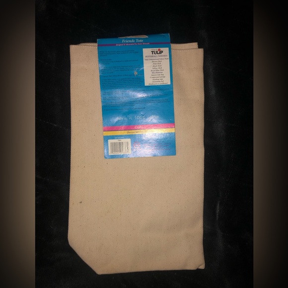 2005 Make Your Own Canvas Tote Bag Kit – NWT with Free Project Directions! 🎀 - Picture 3 of 5